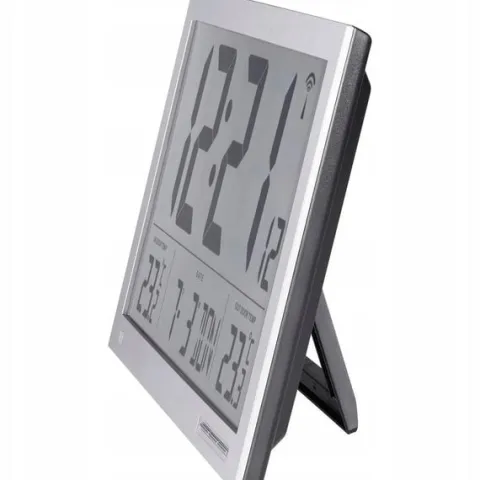 Zegar sterowany radiowo czujnik zewnętrzny °C
