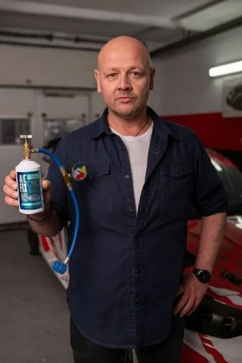 Zestaw AC FIX do napełniania klimy aut na R134a
