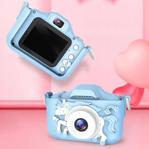 ZESTAW APARAT CYFROWY FOTOGRAFICZNY NOWY DLA DZIECI KAMERA + KARTA 32GB