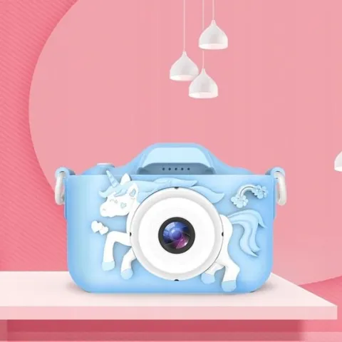 ZESTAW APARAT CYFROWY FOTOGRAFICZNY NOWY DLA DZIECI KAMERA + KARTA 32GB