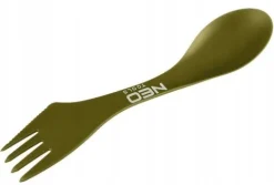 ZESTAW BIWAKOWY NEO TARP PŁACHTA WODOODPORNA LINKA PARACORD SPORK SURVIVAL