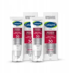 Zestaw Cetaphil PRO Redness Krem na dzień SPF30 x2 + GRATIS mini MD EM