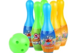 Zestaw do Gry w Kręgle 6 Kręgli + Kula Sport Gra