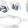 ZESTAW DO INHALATORA Z MASKAMI DLA DZIECI I DOROSŁYCH NEBULIZATOR WĘŻYK 2m