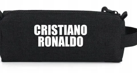 Zestaw do Szkoły Czerwony Plecak + Piórnik + Pin CRISTIANO RONALDO