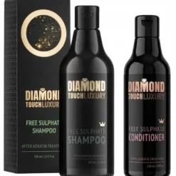 Zestaw do włosów po keratynie Szampon 500ml + Odżywka 250ml DIAMOND TOUCH