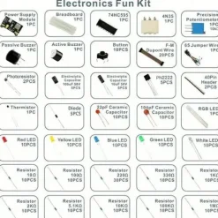 Zestaw elementów elektronicznych do Arduino, Pi - płytka stykowa - 830 szt