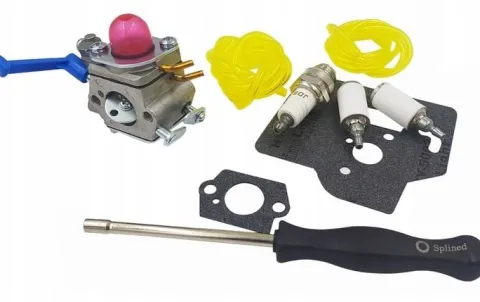 ZESTAW GAŹNIK KOSA DO HUSQVARNA 124L 125L 125R 128R 128L