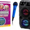 Zestaw GŁOŚNIK Bluetooth + Mikrofon + POLSKIE Karaoke