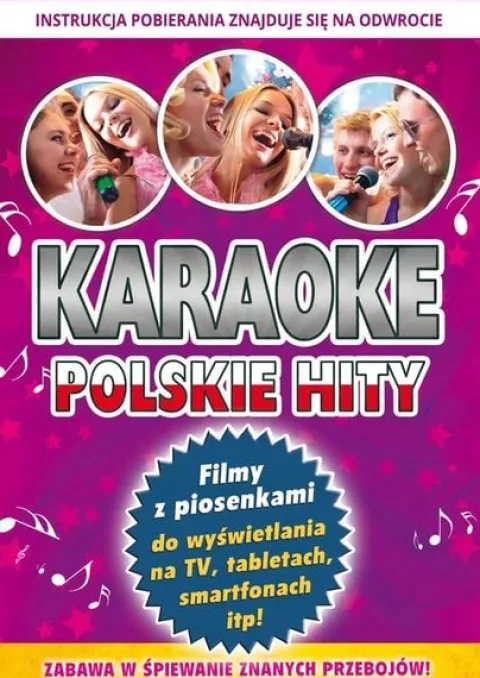 Zestaw GŁOŚNIK Bluetooth + Mikrofon + POLSKIE Karaoke