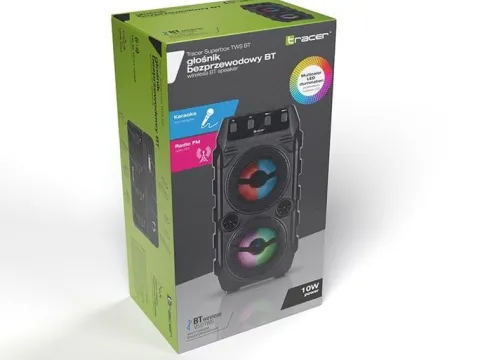 Zestaw GŁOŚNIK Bluetooth + Mikrofon + POLSKIE Karaoke