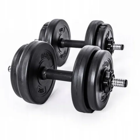 Zestaw hantli bitumicznych 15kg BH015 Bestif