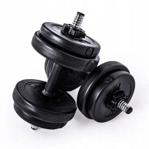 Zestaw hantli bitumicznych 15kg BH015 Bestif
