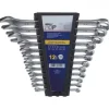 ZESTAW KLUCZY PŁASKO-OCZKOWYCH DEDRA 1705K 12 SZT.CRV POP PŁAS-OCZK.6-14,17,19,22MM