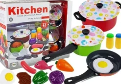 Zestaw Kuchenny Naczynia Kucharz 22 elementów