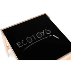 ZESTAW MEBLI DZIECIĘCYCH ECOTOYS MDF Z TABLICĄ KREDOWĄ I SCHOWKIEM