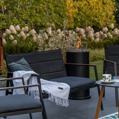 ZESTAW MEBLI OGRODOWYCH KOMPLET SOFA STÓŁ FOTELE MEBLE TARASOWE