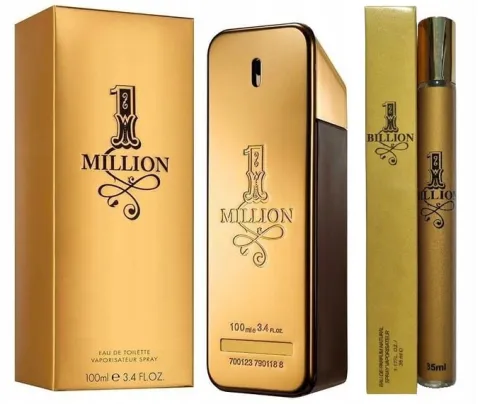 ZESTAW 1 MILLION PERFUMY MĘSKIE 100ml + 35ml