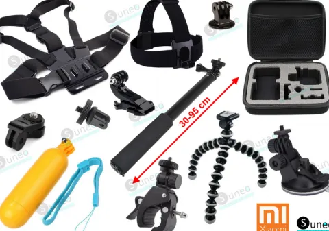 ZESTAW MONTAŻOWY DO XIAOMI YI 1, 2 (4K, 4K+, Lite), MiJia