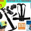 ZESTAW NA SNOWBOARD DO KAMER XIAOMI YI 1, 2 (4K, 4K+, Lite)