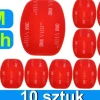 ZESTAW 10 PRZYLEPCÓW 3M DO MOCOWAŃ DO XIAOMI YI 1, 2 (4K, 4K+, Lite)