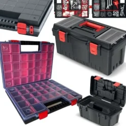 Zestaw Skrzynka narzędziowa KDR5530 + Organizer NORD16DUO