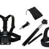 ZESTAW STARTOWY 7W1 - SZELKI, MONOPOD, GŁOWA, HOOK DO SONY ACTION CAM