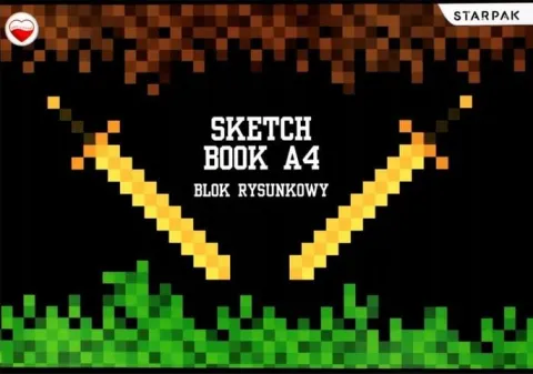 Zestaw szkolny Minecraft wyprawka do szkoły duża