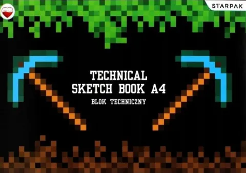 Zestaw szkolny Minecraft wyprawka do szkoły duża