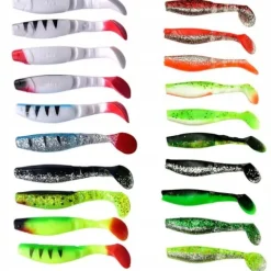 Zestaw 20 szt KOPYTO guma 10cm / 8,4g, 12cm / 13g