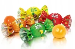 Zestaw 3x Cukierki Bim Bom Roshen landrynki z nadzieniem owocowym 1 kg