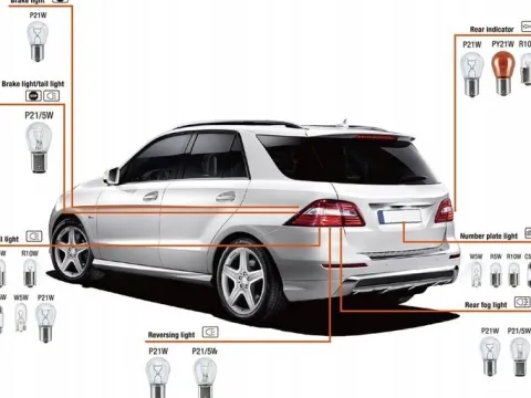 ZESTAW ZASOBNIK KOMPLET ŻARÓWEK ZAPASOWYCH 2x H4 12V + BEZPIECZNIKI 30 ELEM