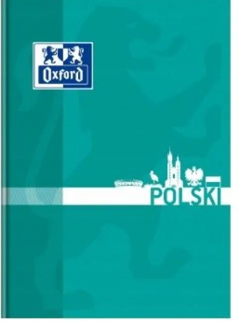Zeszyt w linię A5 Oxford 80 kartek Twarda Okładka Polski ZESTAW