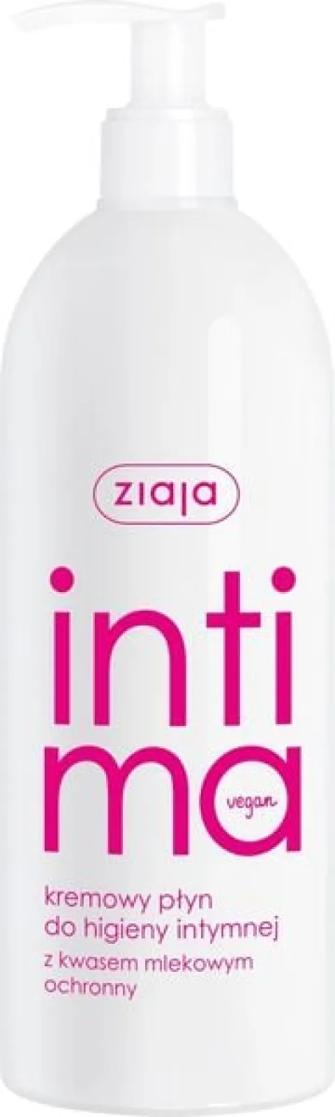 ZIAJA INTIMA PŁYN DO HIGIENY INTYMNEJ Z KWASEM MLEKOWYM 500 ML