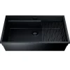 Zlewozmywak GLOBALO Miralio 80.1 Black/BL Mat
