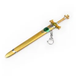 Złoty Miecz Chwały Sword Art Online | 22 cm | Brelok Anime