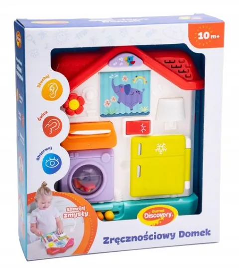 ZRĘCZNOŚCIOWY DOMEK DUMEL ZABAWKA EDUKACYJNA