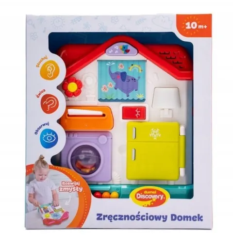 ZRĘCZNOŚCIOWY DOMEK DUMEL ZABAWKA EDUKACYJNA