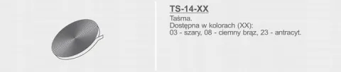 Zwijacz paska taśmy do rolet zewnętrznych + Taśma 5mb | Biały | Portos